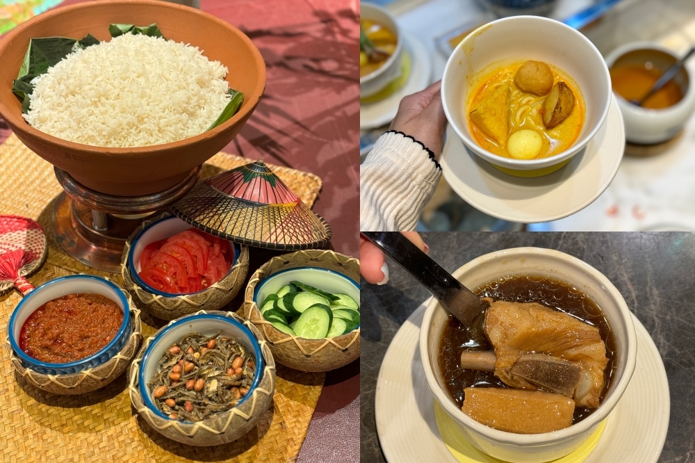 君悅凱菲屋限時推出「馬來西亞美食節」。（周羿庭攝）