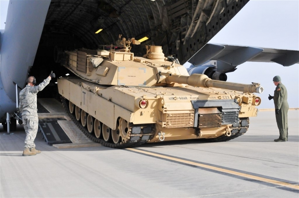 我國明年起將接收首批38輛M1A2T戰車。（取自美國陸軍網站）