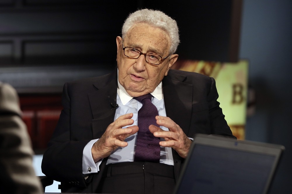 美國前國務卿季辛吉（Henry Kissinger）29日在康乃狄克州的家中去世，享年100 歲。（美聯社）