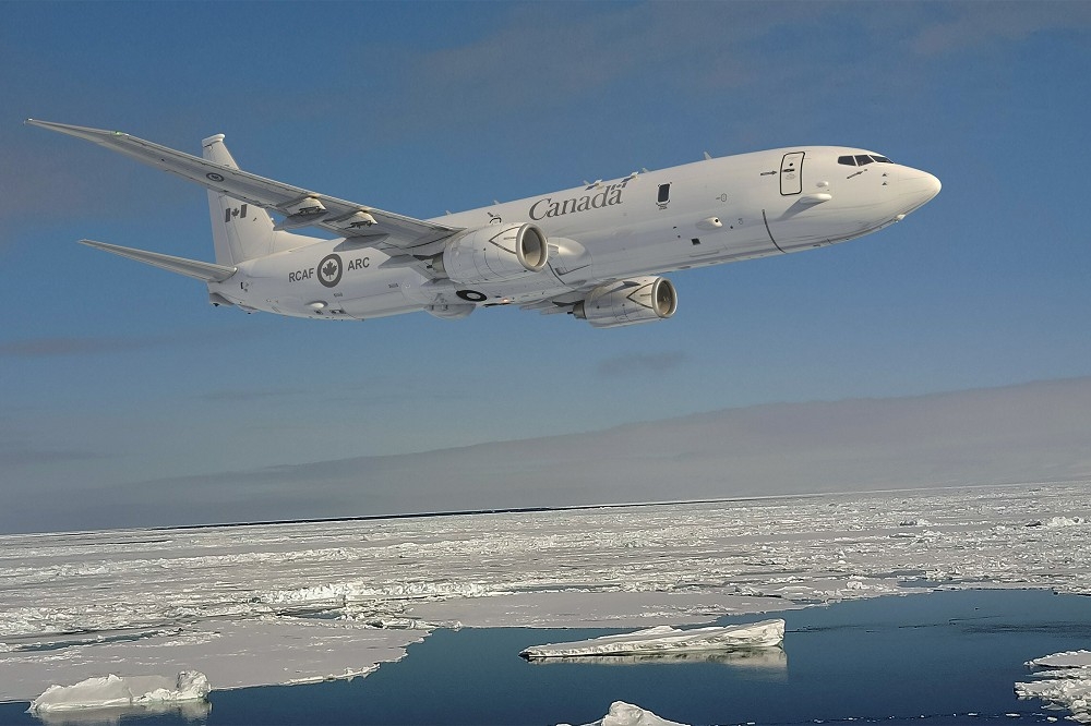 加拿大為了推動反潛、極地任務能力現代化，大手筆採購14架P-8A海上巡邏機。（取自波音公司網站）