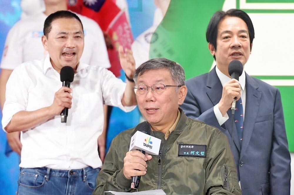 台灣2024大選倒數，3組候選人都渴望吸引年輕人選票。（合成畫面）