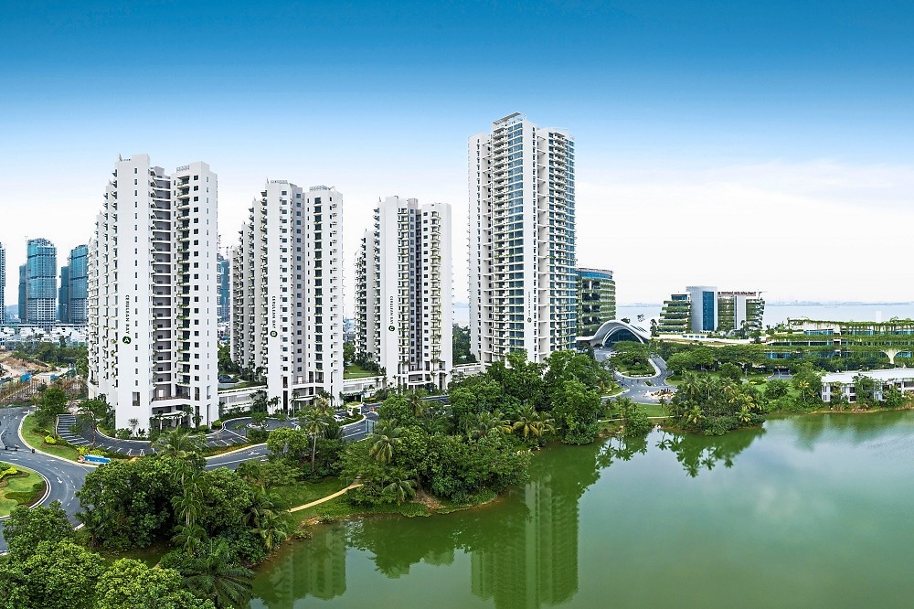 碧桂園斥資在馬來西亞打造的巨型頂級住宅區，今日卻淪為當地人口中的「鬼城」。（取自森林城市網站）