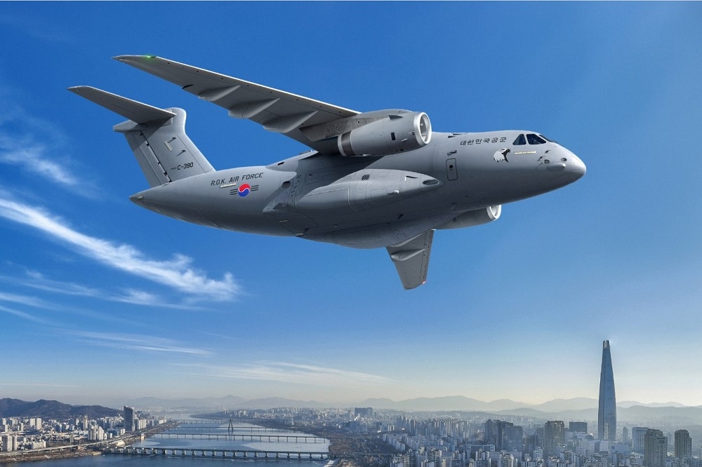 南韓宣布LTA II計劃採用巴航工業的C-390運輸機，成為全球第七個、亞洲第一個用戶。（取自Embraer）