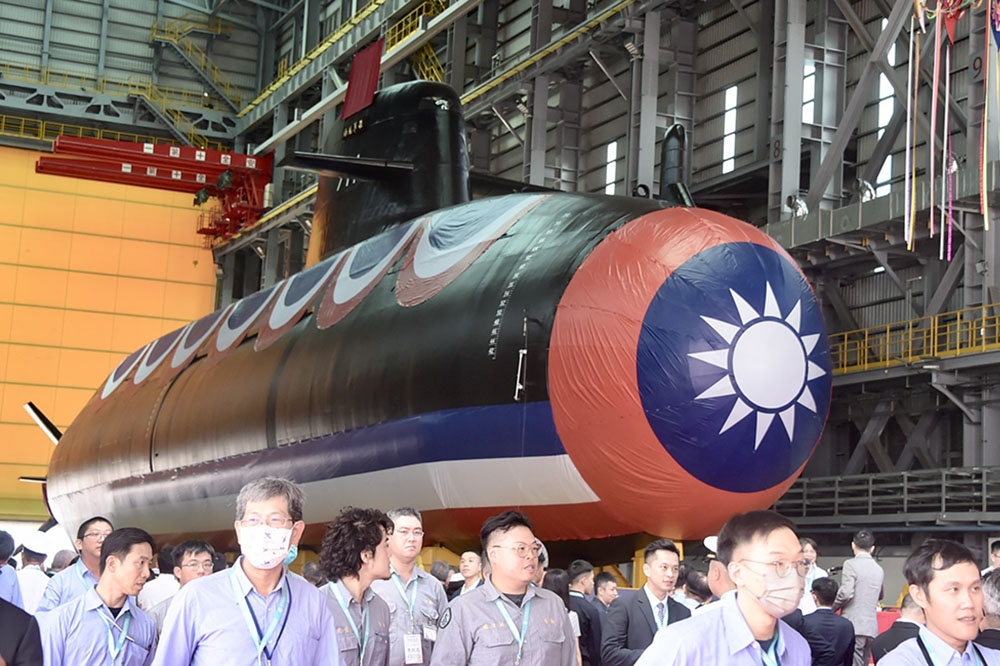 潜舰国造海鲲号原型舰开始次系统併联测试，若顺利可望在明年3月开始进行海上测试。（资料照片／张哲伟摄）(photo:UpMedia)