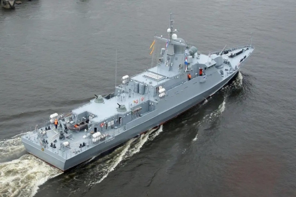 俄羅斯已派遣2艘卡拉庫特級（Karakurt class）輕型護衛艦前往拉多加湖（Lake Ladoga）測試。（圖片取自俄國海軍網站）