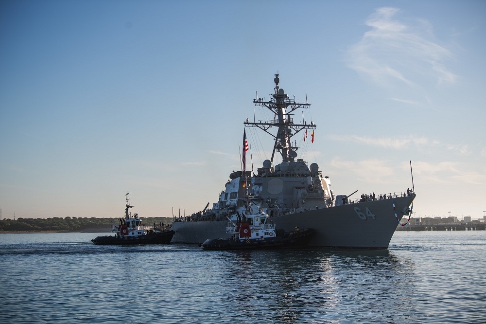美国海军「卡尼号」神盾驱逐舰。（取自DVIDS）(photo:UpMedia)