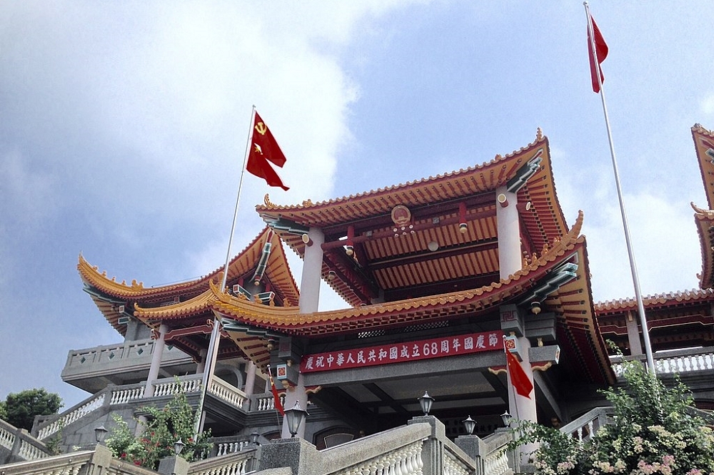 当初彰化县二水乡碧云禅寺「染红事件」，让梁慕娴脑子里出现了「台湾有没有中共地下党」这个问题。（维基百科）(photo:UpMedia)