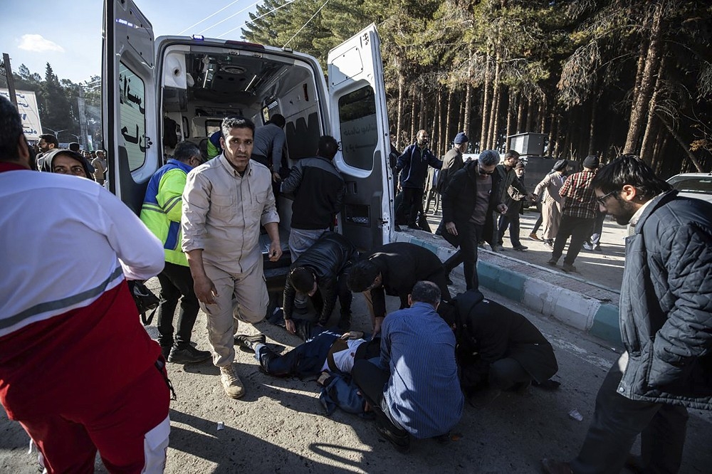伊朗悼念军队指挥官发生爆炸95死211伤　美官员称犯案手法像ISIS所为(photo:UpMedia)