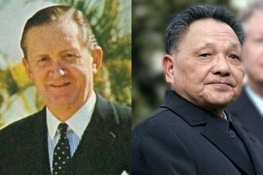 1979年，香港总督麦理浩（左）前往北京，与中国国务院副总理邓小平（右）针对香港前途问题进行讨论。（图片取自维基百科）(photo:UpMedia)