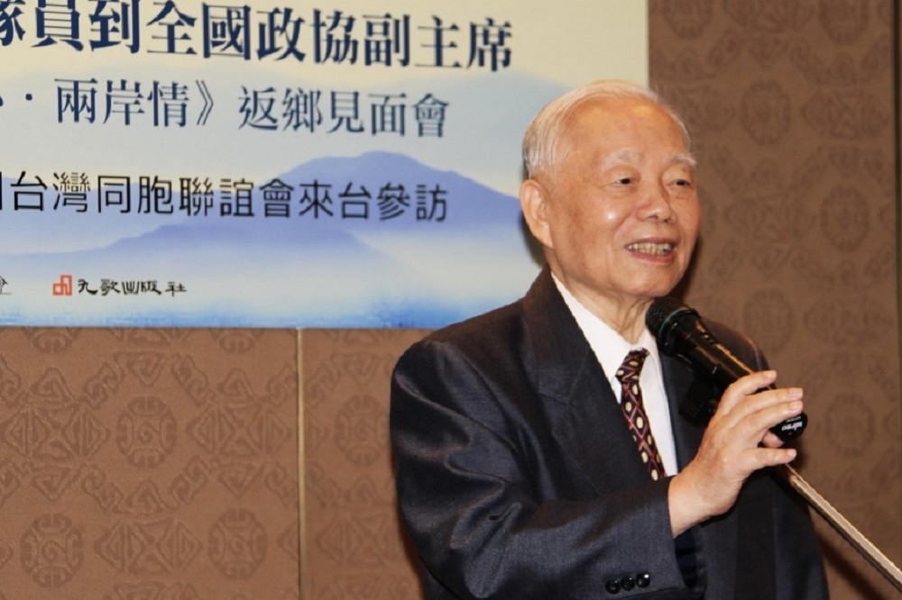张克辉生前于2010年9月下旬，在台北举行新书发布会。（取自新华网）(photo:UpMedia)