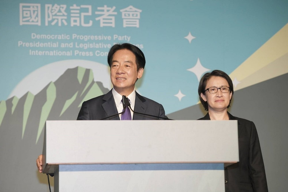 賴清德勝選，國際媒體也開始介紹這位台灣準總統。（資料照片／楊約翰攝）