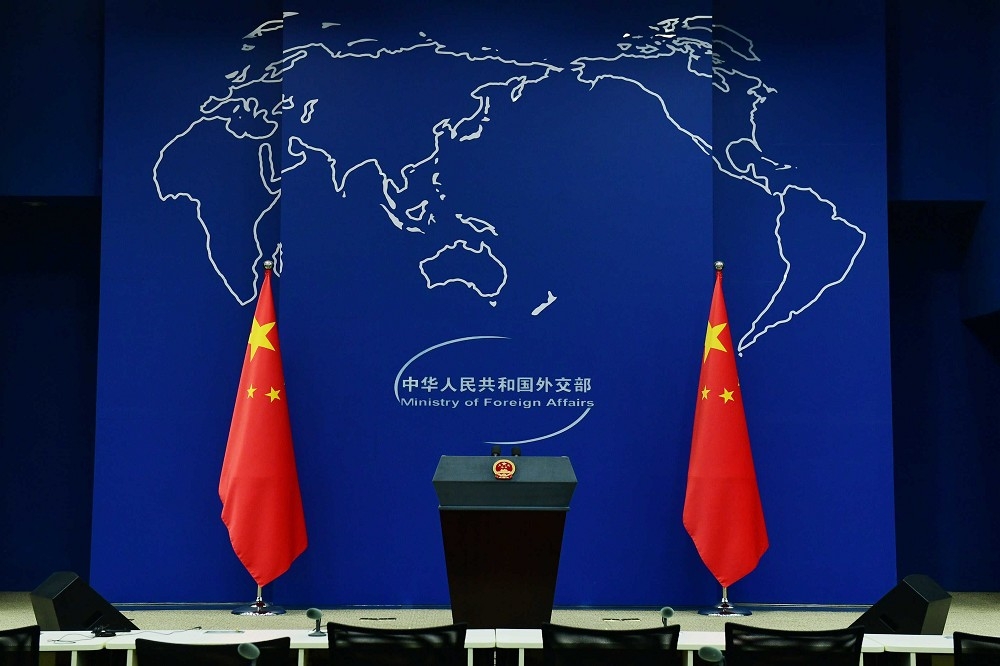 中國外交部讚賞諾魯轉向的決定。（取自中國外交部官網）