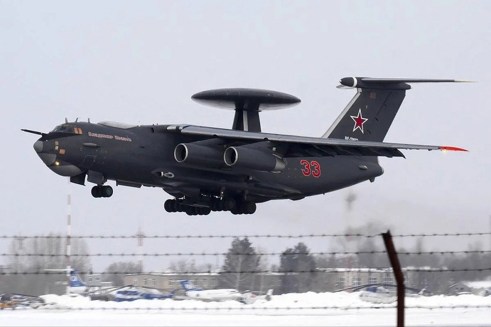 俄罗斯A-50预警机造价高达3.3亿美元。（取自俄罗斯国防部网站）(photo:UpMedia)