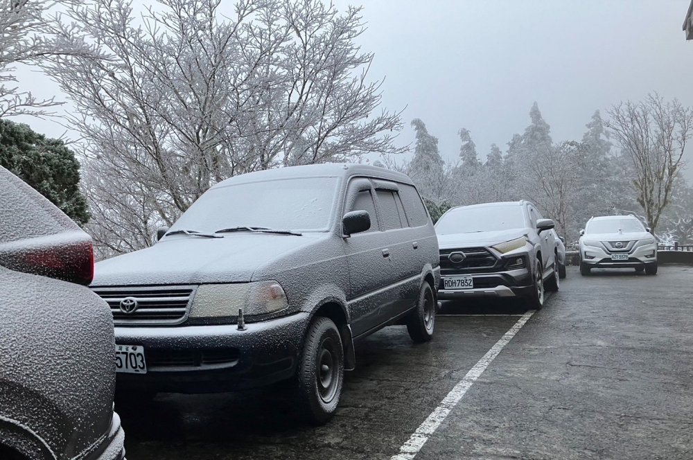 寒流挾帶水氣抵台，全台山區皆有機會降雪。（資料照片／讀者提供）