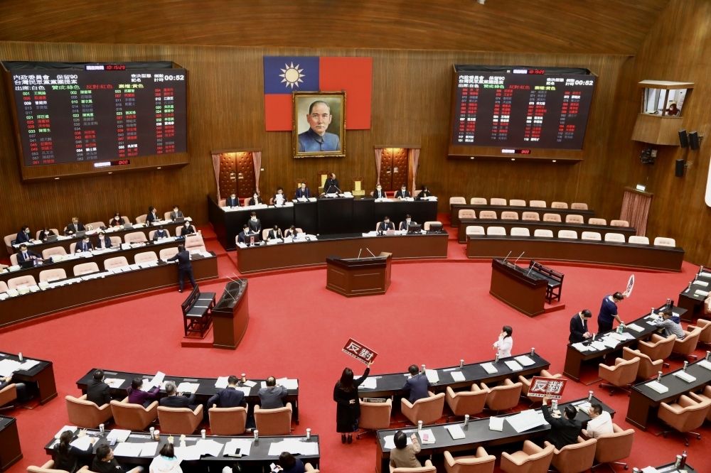 新一屆國會將於2月1日正式上路。據國安人士透露，北京為加強對台灣立法院影響力，介入我國輿論第一個戰場就是立法院長選舉。
（資料照片／王侑聖攝）