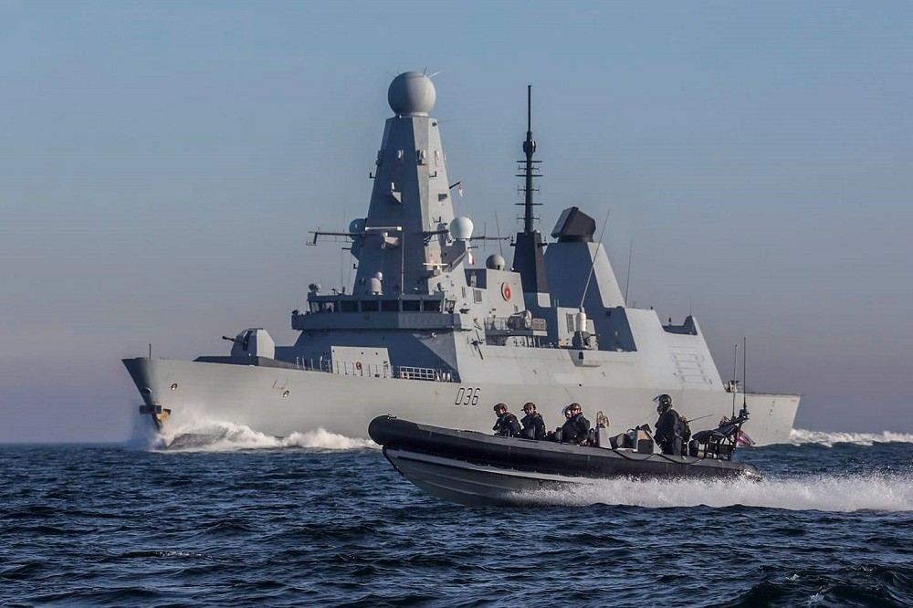 英國國防部決定升級45型驅逐艦的「海蝮蛇」系統，將飛彈升級至Aster 30 Blk1標準。（取自皇家海軍）