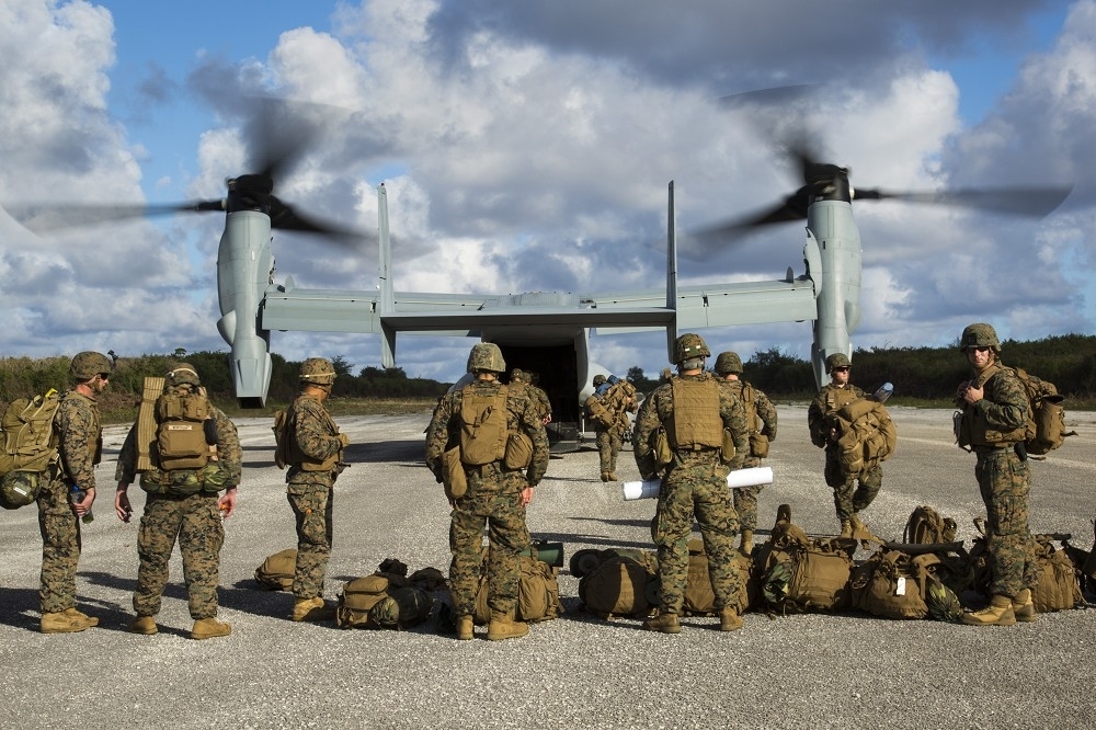 美軍將重啟在天寧島上的廢棄軍用機場，並擴建現在只有一條跑道的天寧島國際機場。（取自DVIDS網站）