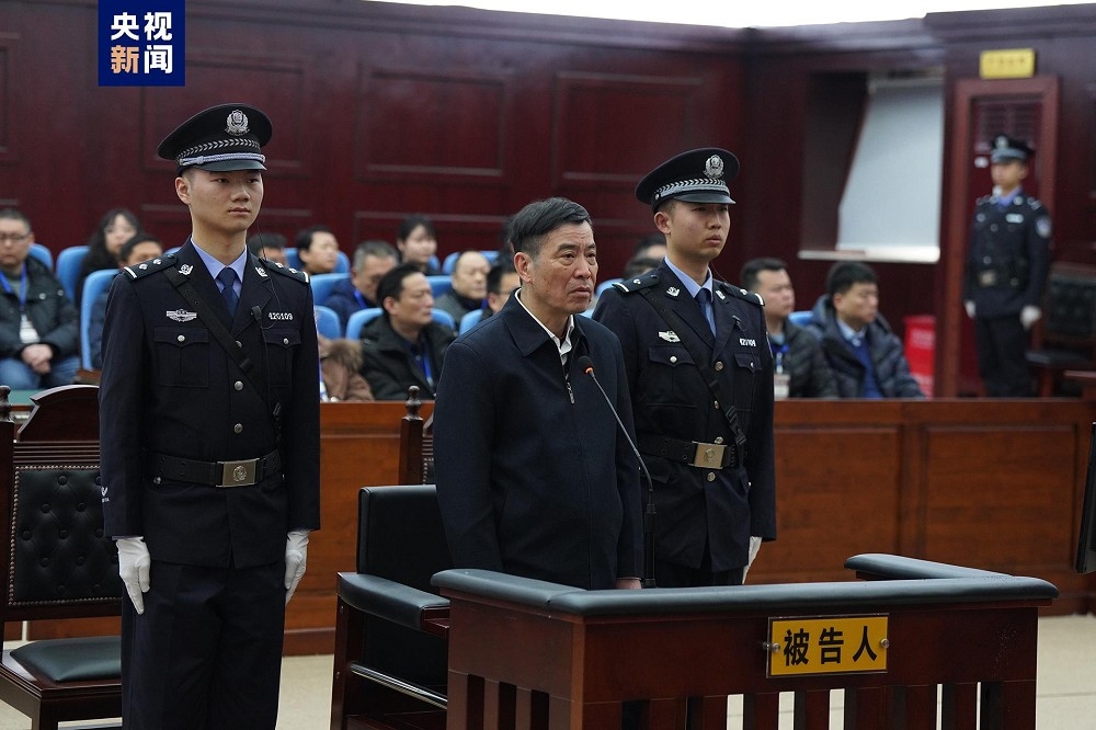 前中国足协主席陈戌源受贿案今起开审，他被控10多年来收了3.5亿贿赂。（取自@globaltimesnews）(photo:UpMedia)