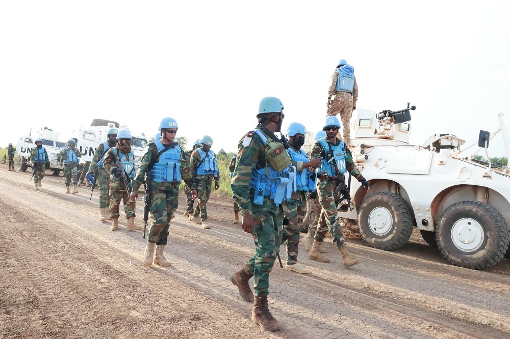 UNISFA部队击退发动袭击的武装分子，但也有2名维和官兵阵亡、4人受伤。（取自UNISFA）(photo:UpMedia)