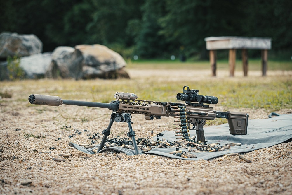 俄亥俄军械公司的新型REAPR .338口径机枪。（取自俄亥俄军械公司）(photo:UpMedia)