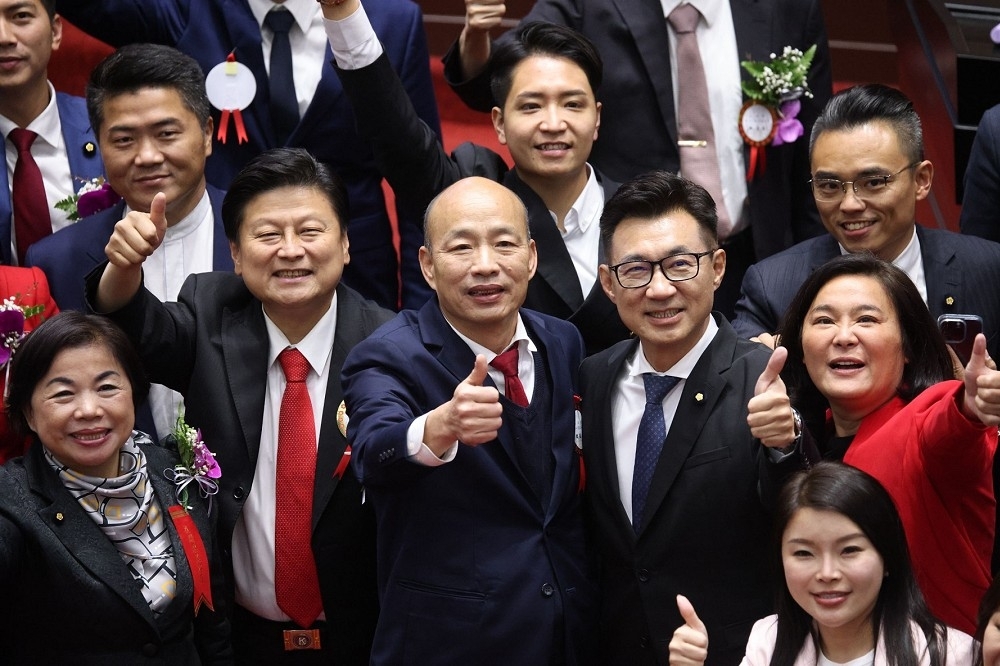 「立法院長韓國瑜」對國民黨而言，究竟是正數、負數，恐怕很難說。（攝影：陳愷巨）