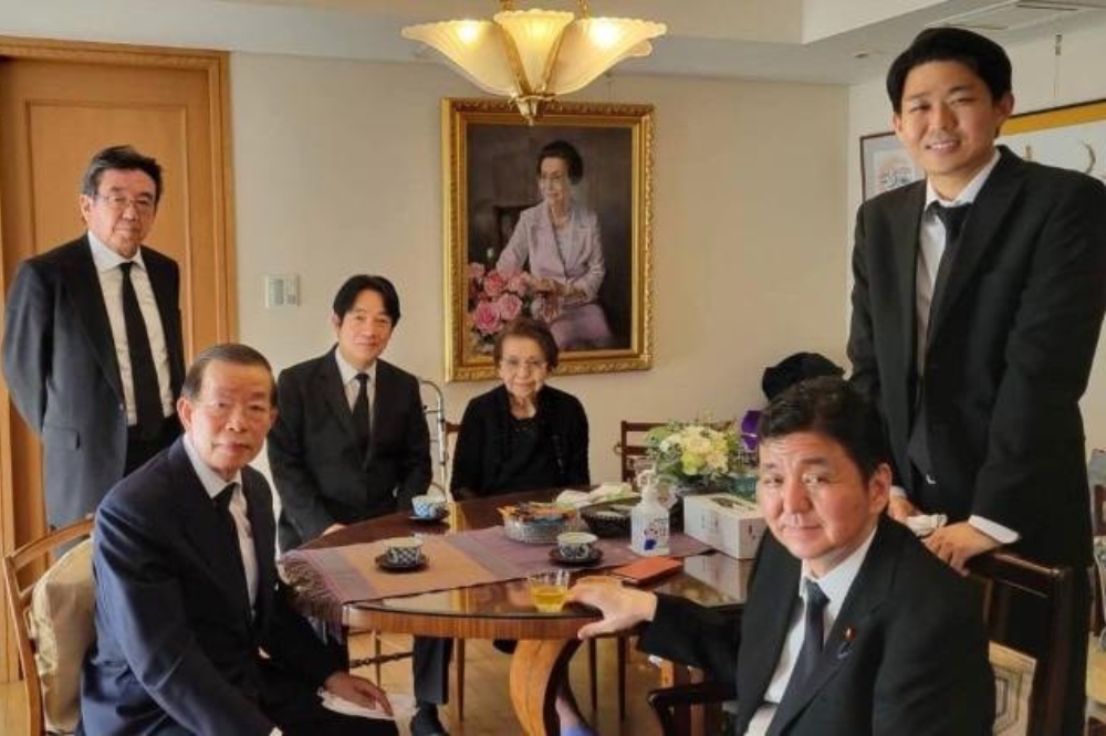 日本前首相安倍晉三的母親安倍洋子逝世，蔡英文總統、副總統賴清德及我國外交部5日透過網路社群平台表示哀悼。（取自賴清德X平台）