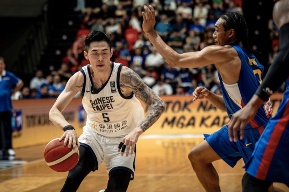 中華隊在昨天亞洲盃資格賽，以53分之差慘敗給菲律賓。（取自FIBA官網）