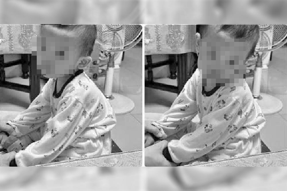 一歲男童凱凱遭虐身亡，劉姓姊妹家中的外籍看護成關鍵人物。（取自男童家屬臉書）