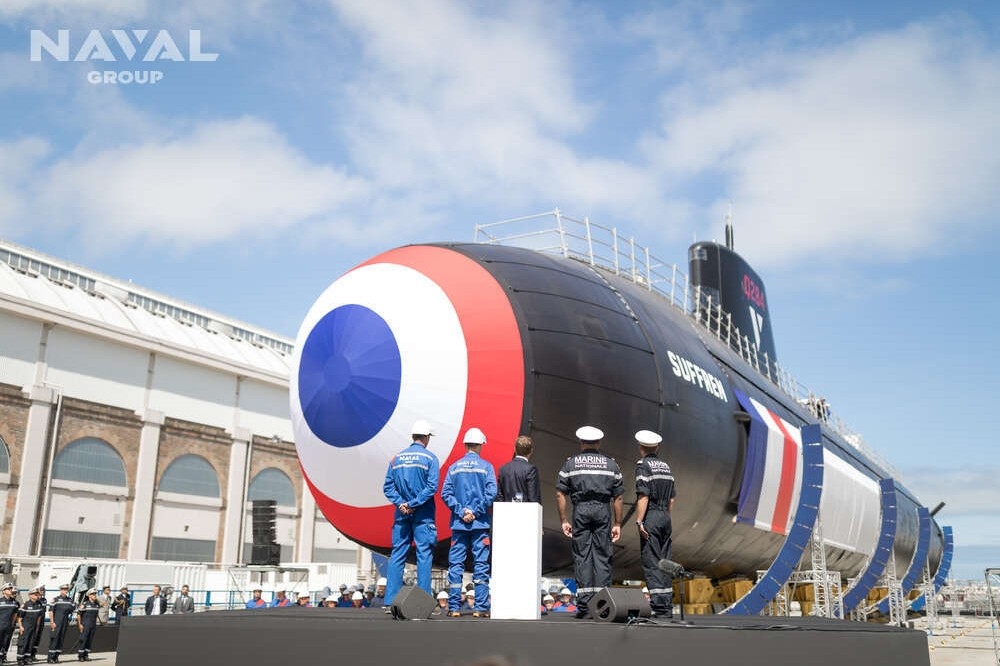 荷蘭政府敲定新一代潛艦構型，由法國「海軍集團」拿下標案，圖為法軍「蘇弗倫號」潛艦。（取自海軍集團網站）