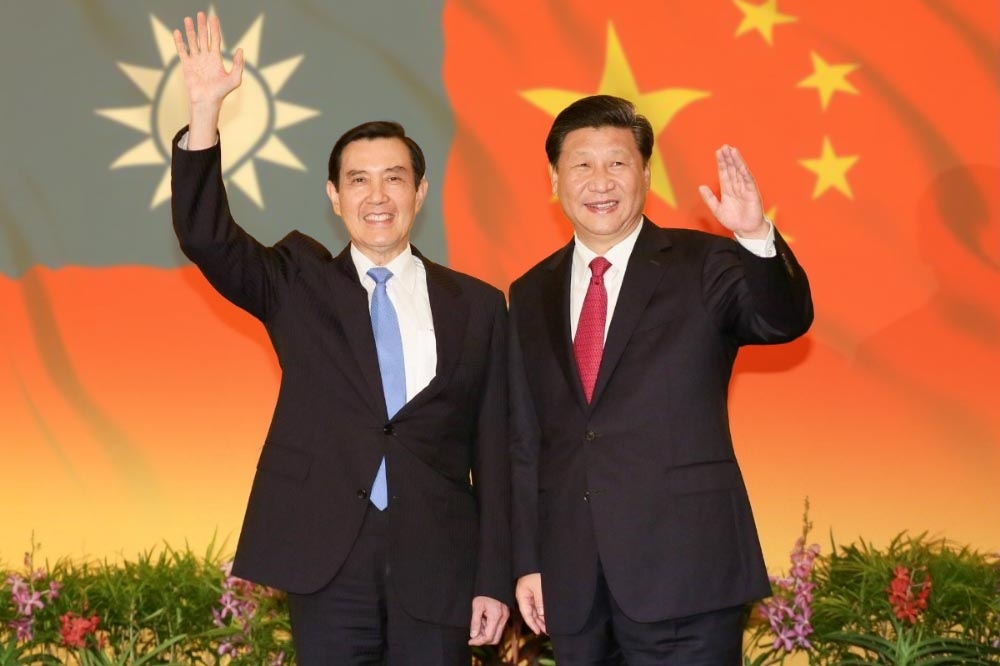 中國去年因總統選舉態勢不明暫緩馬習二會，這次馬英九訪中，將成為北京對台灣新政府喊話的最佳舞台。（合成畫面／取自馬英九臉書）