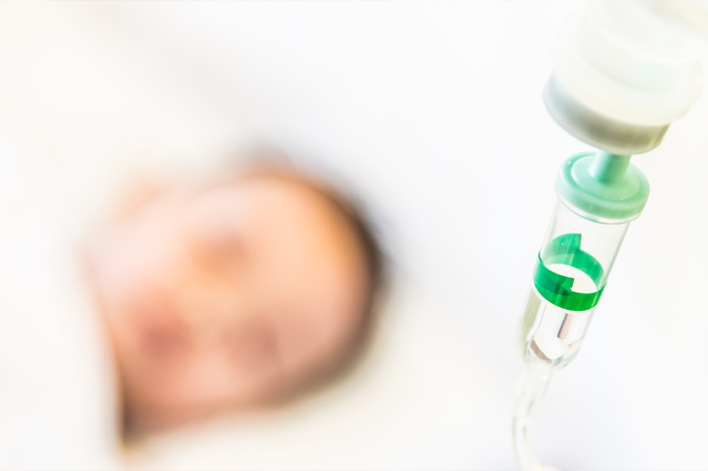 疾管署公布今年首例腸病毒重症個案，為南部7個月大女嬰。僅為示意圖非當事人。（取自freepik）