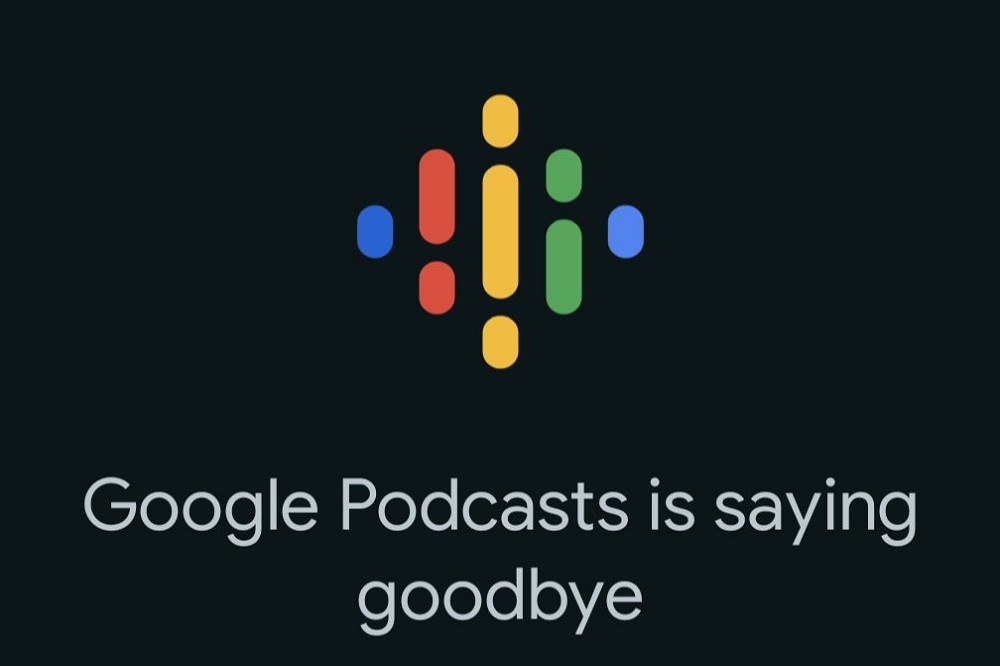 Google Podcasts已在美國結束營運，今年底前全球都會陸續關閉服務。（取自@jmwilt21）