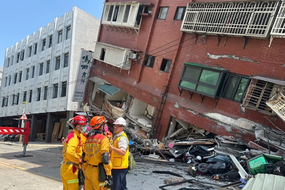 中央災害應變中心今天（6日）公布最新0403花蓮地震捐款金額，累計已破1億元。（內政部提供）