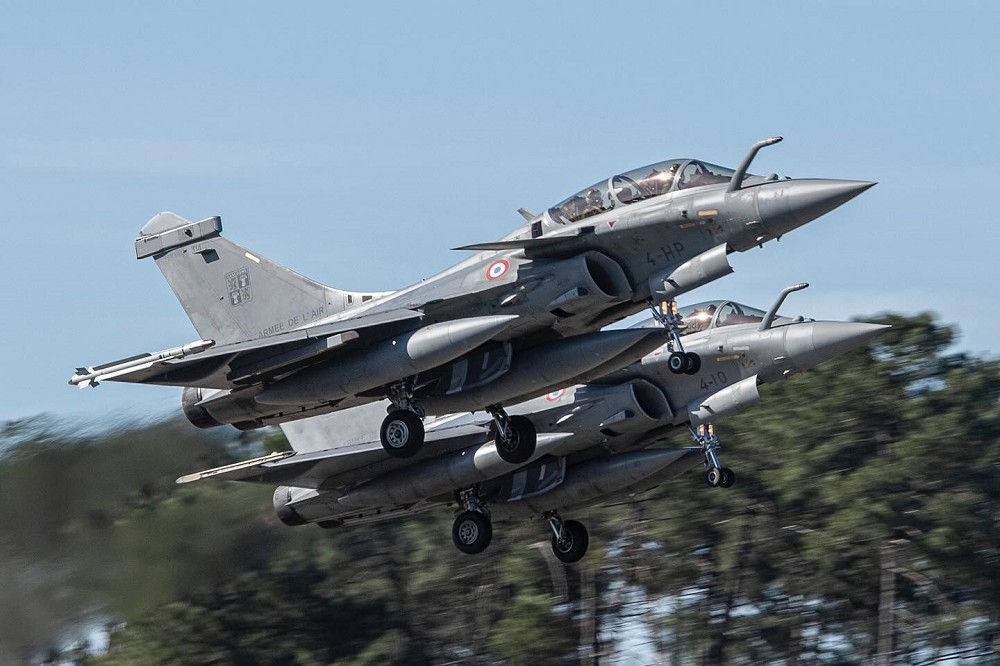 塞尔维亚也决定採购12架「飙风」战机，让这款战机进一步开拓全球市场。（取自法国空军）(photo:UpMedia)