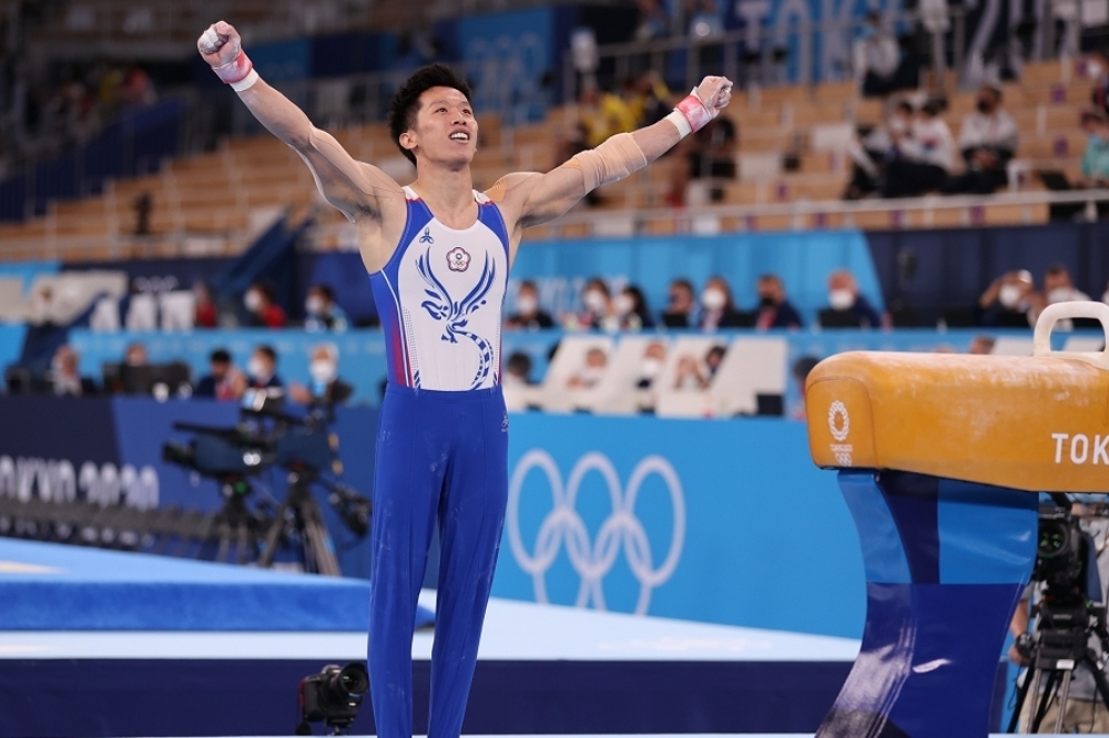 「鞍馬王子」李智凱昨天在體操世界盃杜哈站奪預賽第一，將續拚決賽以進軍奧運。（資料照片／體育署提供）