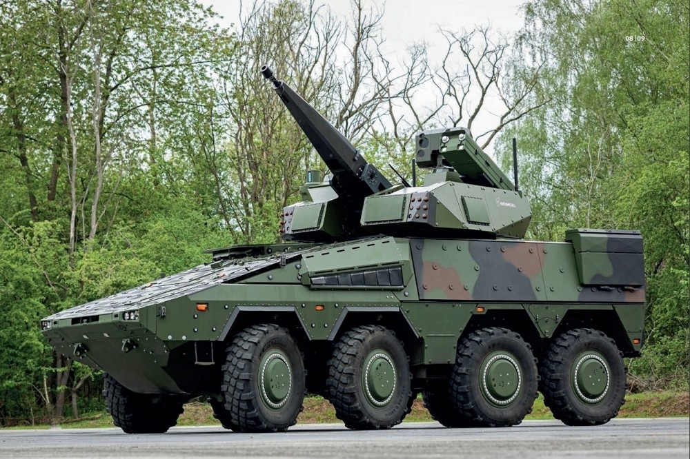 德國陸軍宣布重建防空兵科，Skyranger 30防空車將成為首款配備武器裝備。（取自萊茵金屬）