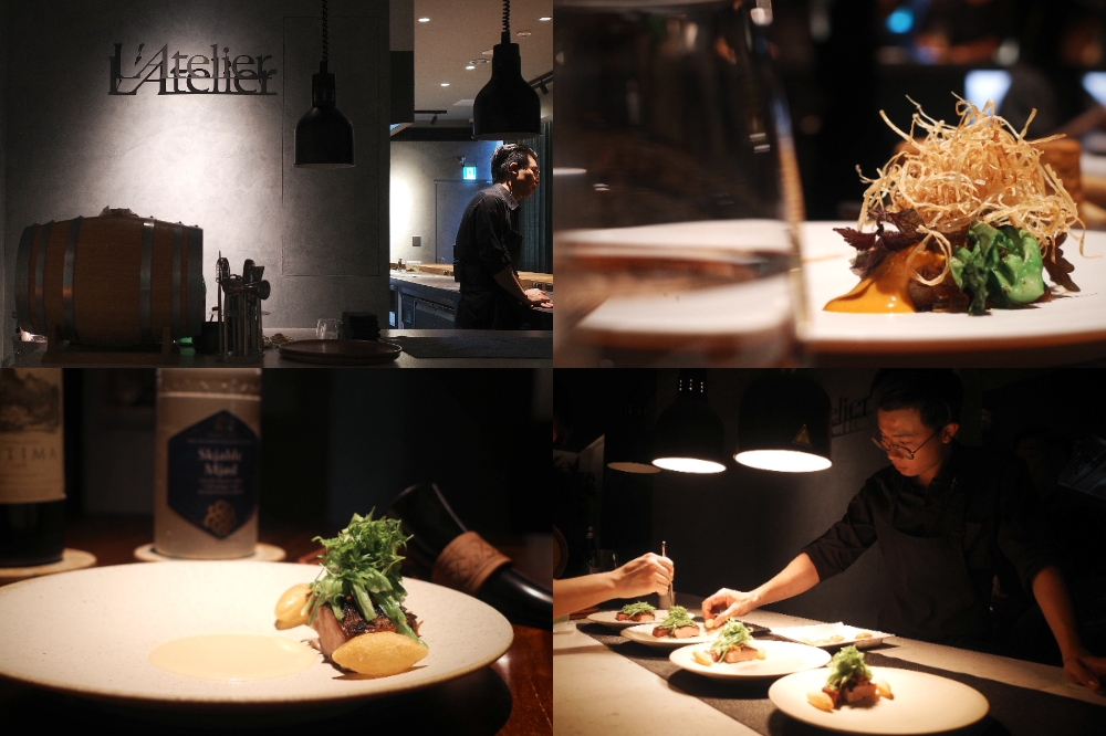 台中米其林指南推薦餐廳「L'Atelier par Yao」推出新一季套餐，由年僅 28 歲的主廚江曜宇 Yao 展現對於法式餐飲的感官享受。（洪卉琳攝）