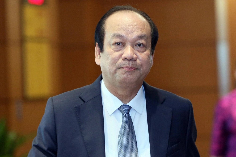 越南前中央政府辦公室主任梅進勇，於4月30日因涉及林同省開發案件而遭起訴逮捕。（取自X平台）