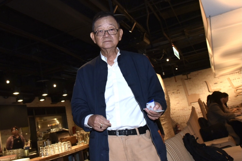 台開前董事長邱復生涉嫌財報不實被檢方約談。（資料照片／蔣銀珊攝）