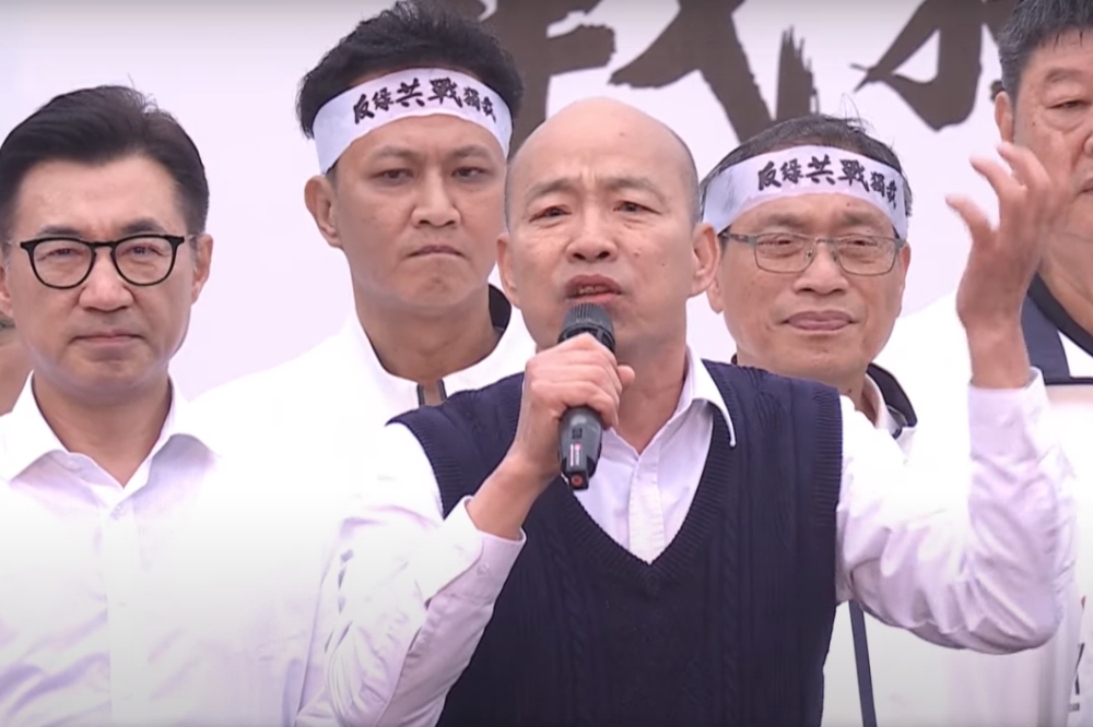 痛批賴清德「天安門抗議」是笑話　韓國瑜：中華民國人民要在凱道怒吼