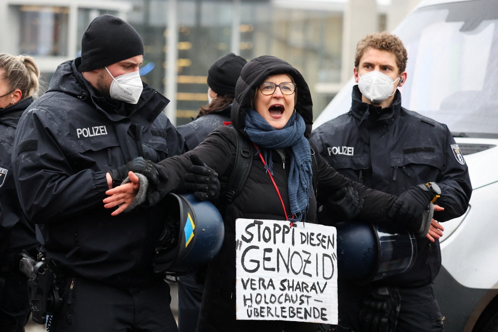 德國反疫苗示威
