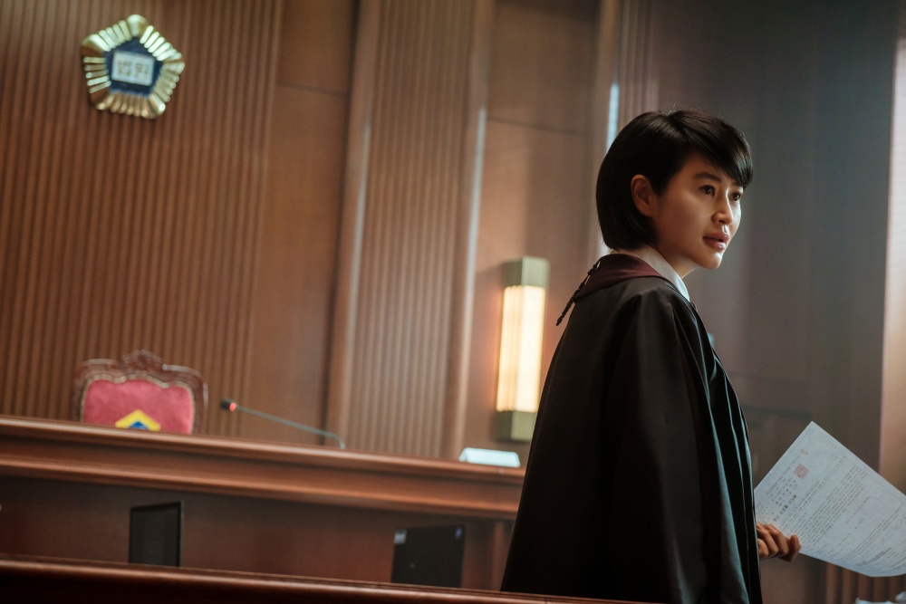金惠秀新戲《少年法庭》劇情改編自真實案件。（Netflix提供）