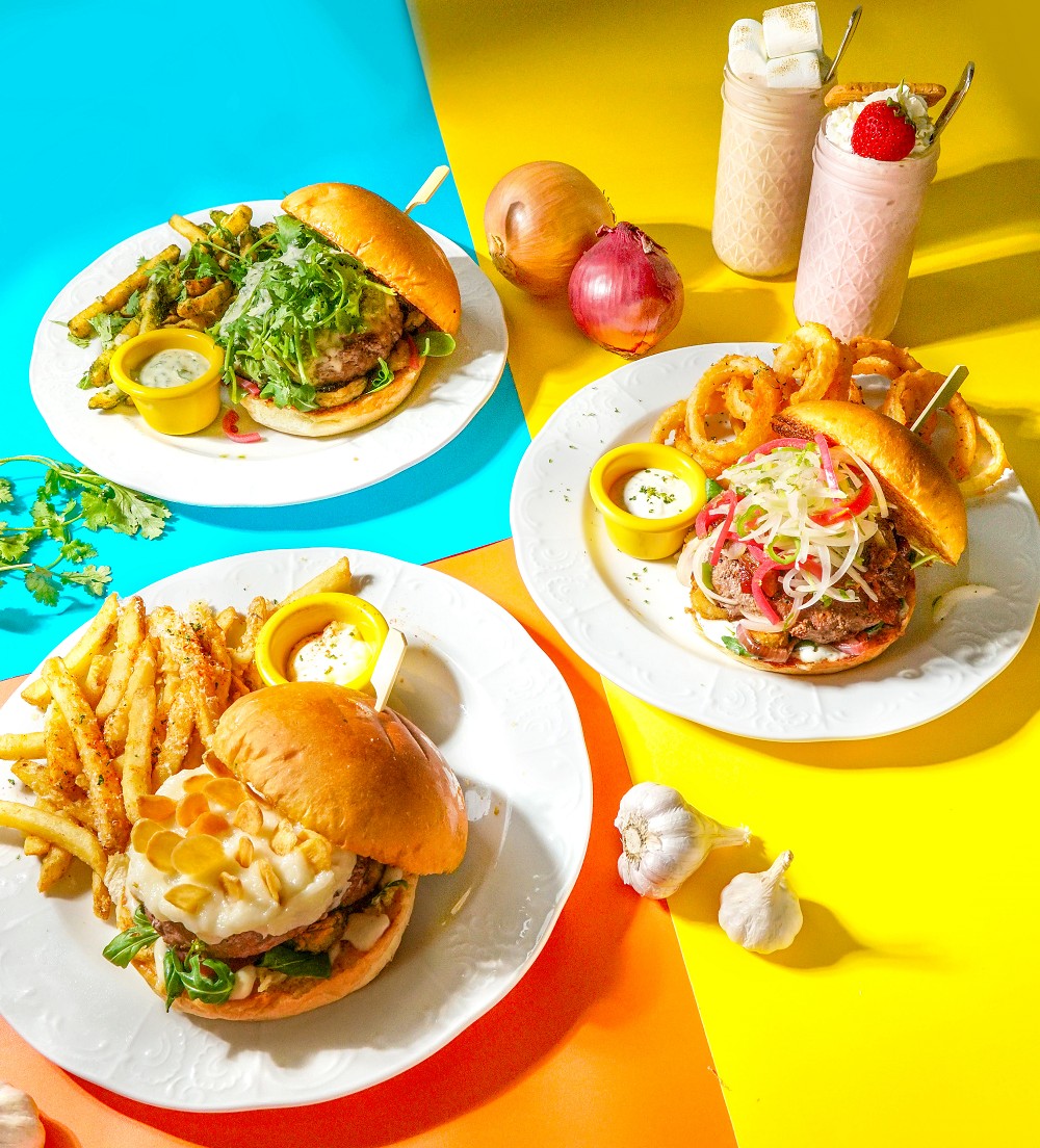 「the Diner 樂子」即日起推出「香香堡」系列三款漢堡