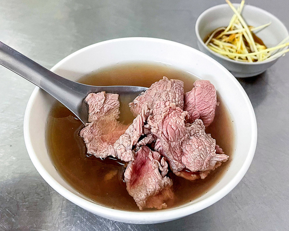 米其林「必比登推介」無名新鮮牛肉湯（台南）