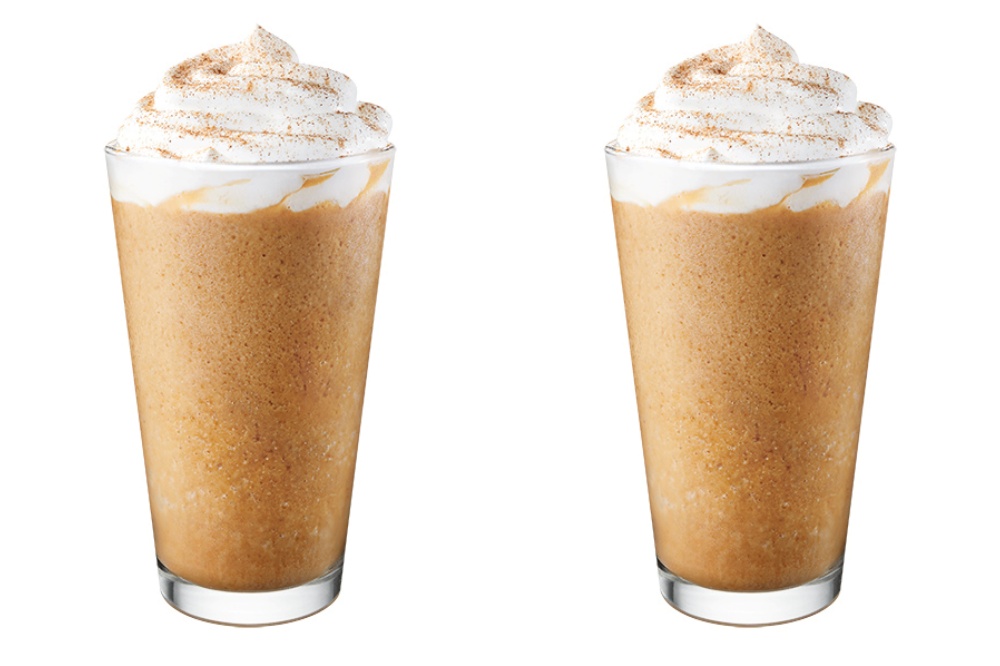 星巴克「南瓜派風味咖啡星冰樂」首度引進上市　萬聖節新品同步開賣