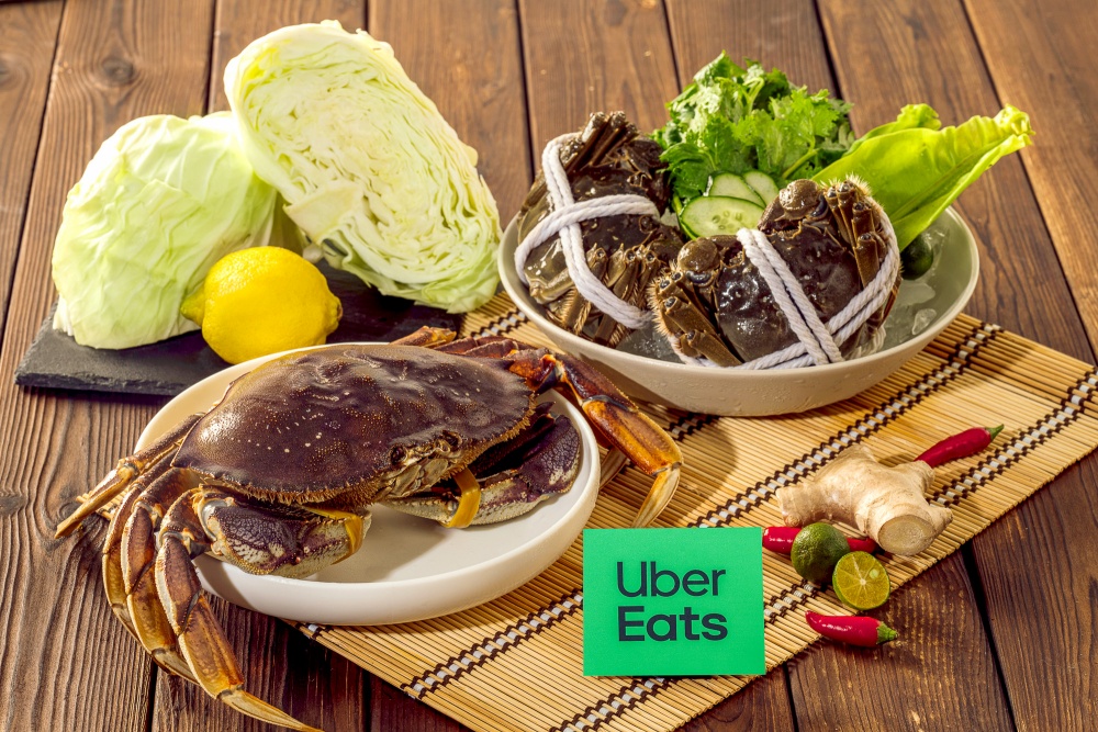 螃蟹外送 7 折起！Uber Eats 優市、傳統市場「秋蟹季」限時開賣　大閘蟹、紅蟳等高達 30 種品項隨點即送 