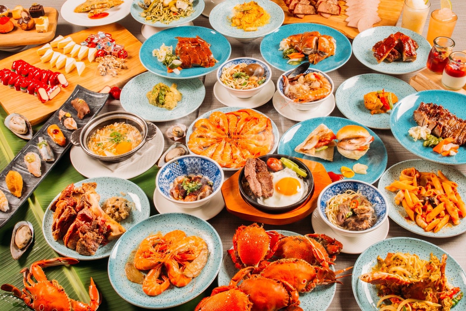 這次「雙 11 優惠」當中，最受歡迎的就是吃到飽品牌「漢來海港」各時段買一送一