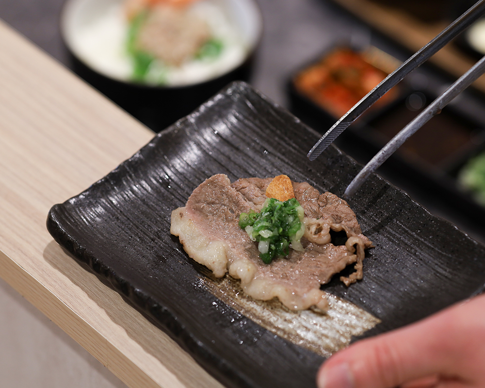 天母個人燒肉「IKIGAI 燒肉專門店」全店除了燒肉品項之外，更是主打五種配料。
