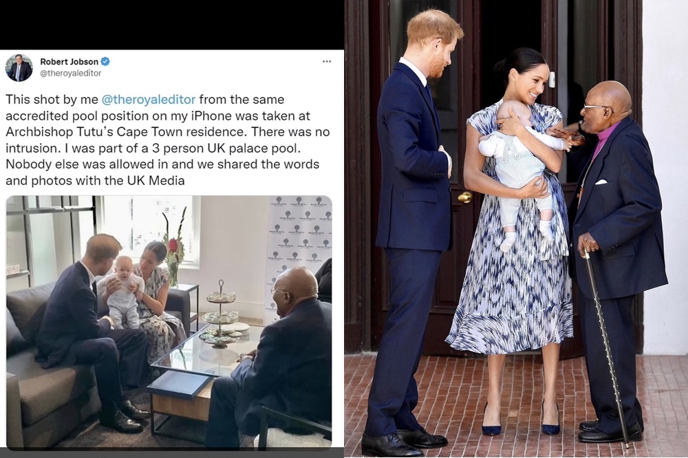 Netflix《哈利王子與梅根》被皇室攝影記者在推特發文澄清，預告中此畫面是被哈利梅根親自允許拍攝的，並非偷拍。