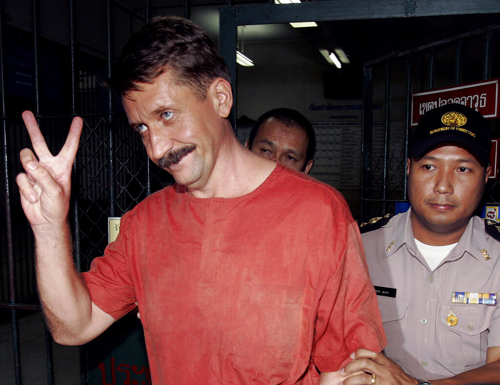 泰國曼谷遭拘押的布特 Viktor Bout